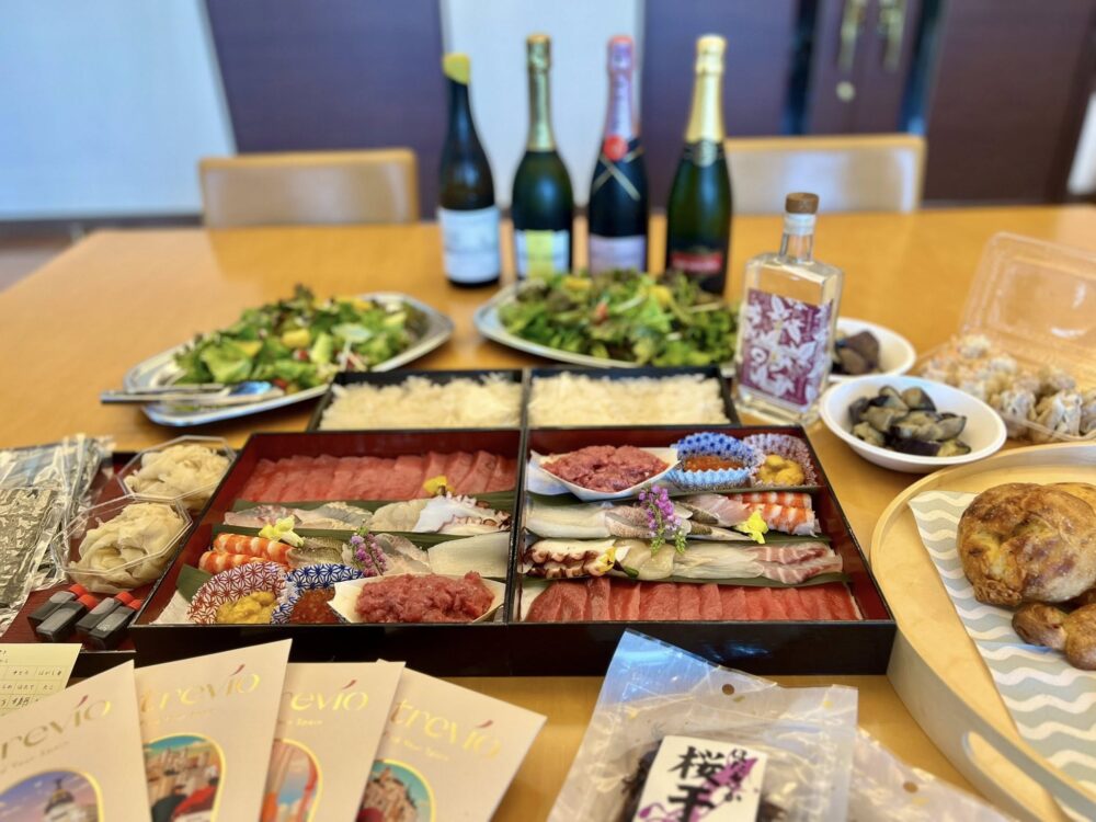 やまゆきの手巻き寿司セット